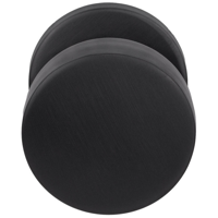 Formani Basics LB503V voordeurknop vast op rozet - mat zwart - thumbnail