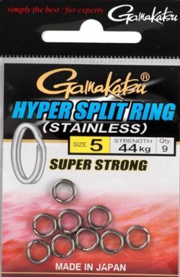 Gamakatsu Hyper Split Ring Size 08 / 116kg