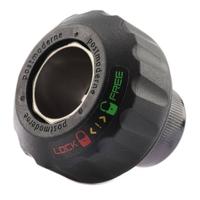 balhoofdstel met geïntegreerd stuurslot 1 1/8 inch zwart - thumbnail