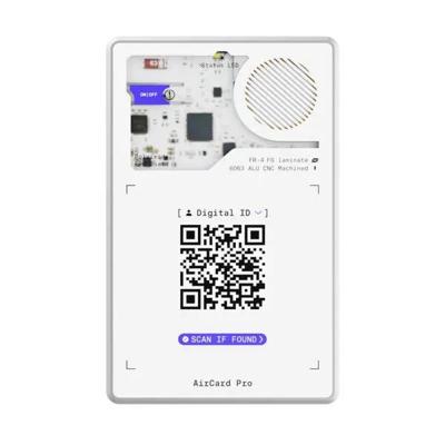 Rolling Square AirCard Pro - Bluetooth Tracker - Google Find My - Ultradun 2,2 mm - Draadloos Oplaadbaar