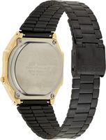 Casio A168WEGB-1BEF Horloge Kwarts (l x b x h) 38.6 x 36.3 x 9.6 mm Goud Materiaal (behuizing): Hars Materiaal (armband): RVS - thumbnail
