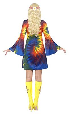 1960's Tie Dye kostuum vrouw