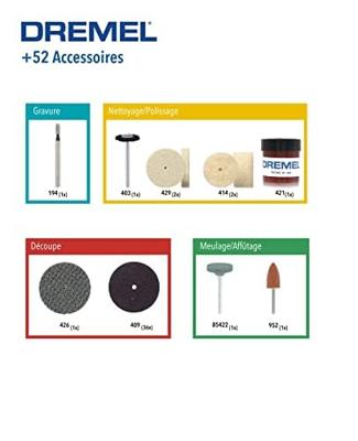 Dremel accessoires 52-delige multifunctionele set (687) - 26150687JA - thumbnail