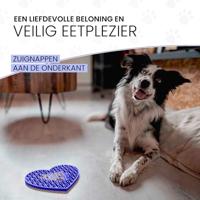 Eat Slow Live Longer Lick Mat Lovely Blue - thumbnail