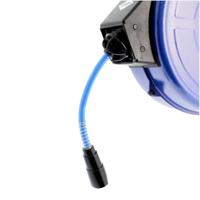 Airpress Luchtslanghaspel PU wandmodel | zelf-oprollend | 1/4" buitendraad | 8 x 12 mm 20 m | 15 bar - 4650820 - thumbnail