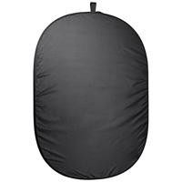 walimex pro Vouwachtergrond (200 x 230 cm) zwart/wit - thumbnail