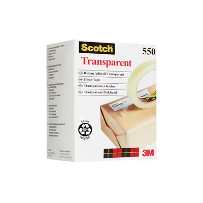 Plakband Scotch 550 12 mm x 66 m transparant Plakband Scotch 550 12 mm x 66 m transparant
