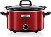 Crock-Pot SCV400RD elektrische sudderpan 3,5 l Zwart, Rood - thumbnail