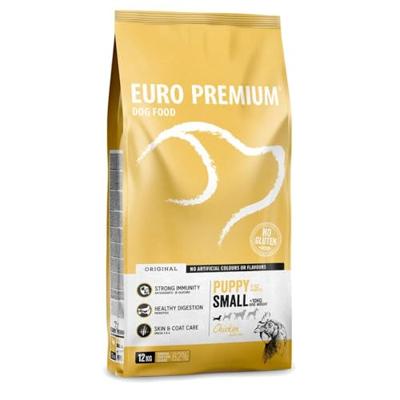 Euro Premium Puppy Small Chicken & Rice hondenvoer 12 kg
