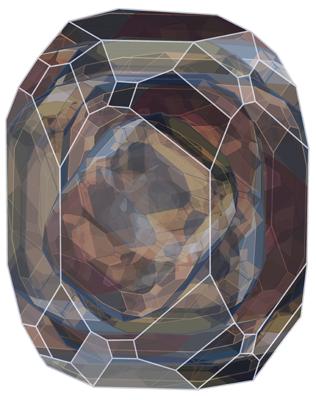 Moooi Carpets - Crystal Brown - 228x287 cm Vloerkleed