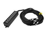 Omnitronic MUS-820 Stagebox 20 m Aantal ingangen:8 x Aantal uitgangen:8 x - thumbnail