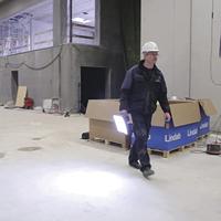 Scangrip Bouwlamp Vega Lite 2500 C+R 2500 Lumen op accu en 230V 03.5451 - thumbnail