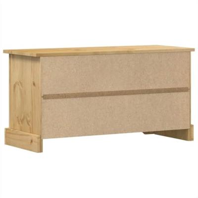 Tv-meubel Corona 100x40x52 cm massief grenenhout Tv-meubel Corona 100x40x52 cm massief grenenhout