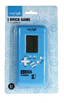 Wonky Monkey 20 Brick games handheld - blauw