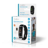 NEDIS SmartLife - Smartwatch - LCD-scherm - IP67 - maximale gebruiksduur: 7200 min - met stappenteller - compact en lichtgewicht ontwerp - compatibel met Android en iOS BTSW001BK zwart - thumbnail