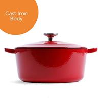 BK Bourgogne braadpan chili red 24 cm - thumbnail