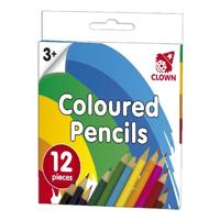 Clown kleurpotloden 12 stuks - thumbnail