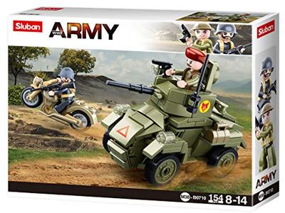 Sluban WWII - Armoured Vehicle (M38-B0710) - thumbnail