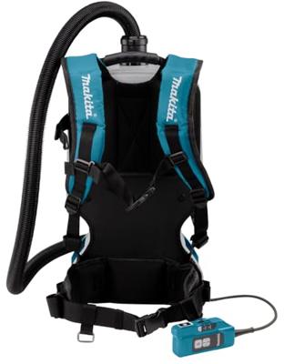 Makita DVC665ZU Accu Rugstofzuiger AWS 2x18V Basic Body - thumbnail