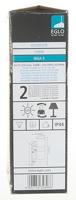 Eglo Riga 5 wandlamp 21,5cm rvs staal - thumbnail