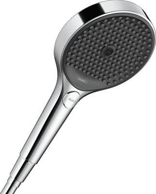 Hansgrohe Handdouche Rainfinity 130 3jet Geborsteld Zwart Chroom