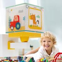 Dalber Kinderkamer wandlampMy Farm geel met wit - 63409 - thumbnail