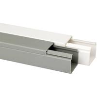 Heidemann 09976 Kabelgoot (l x b x h) 2000 x 40 x 40 mm 1 stuk(s) Grijs - thumbnail