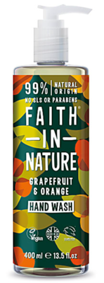 Faith In Nature Grapefruit & Orange Handwash -Met pompje
