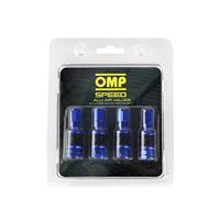 Klep OMP Blauw Aluminium 4 uds - thumbnail