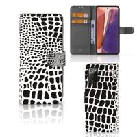 Samsung Galaxy Note 20 | Telefoonhoesje | Met pasjeshouder | Slangenprint - thumbnail