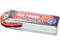 LiPo accupack 18.5 V 3500 mAh Aantal cellen: 5 25 C Red Power Softcase Open kabeleinden - thumbnail