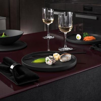 VILLEROY & BOCH - Iconic - Universeel bord 24cm Black VILLEROY & BOCH - Iconic - Universeel bord 24cm Black