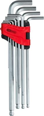 KS Tools 151.4920 Inbus Haakse schroevendraaierset 1/16 inch, 5/64 inch, 3/32 inch, 1/8 inch, 5/32 inch, 3/16 inch, 7/32 inch, 1/4 inch, 5/16 inch, 3/8 inch