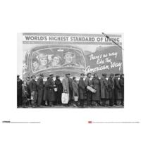 Kunstdruk Time Life - World's Highest Standard of Living 30x40cm - thumbnail