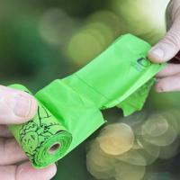 Eco Green Living Composteerbare hondenpoepzakjes - 4 x 15 stuks - thumbnail