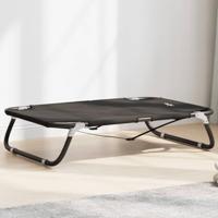 VidaXL Hondenmand inklapbaar oxford stof en staal antracietkleurig - thumbnail