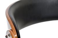 Kruk DKD Home Decor Bruin Zwart Walnoot 54 x 53 x 101,5 cm - thumbnail