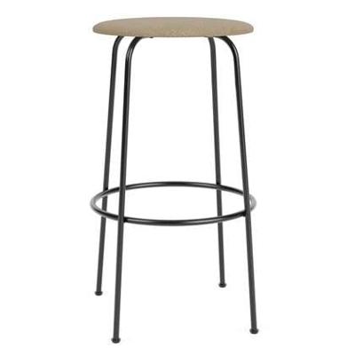 Audo Copenhagen Afteroom barkruk H75 gestoffeerd Audo bouclé 02