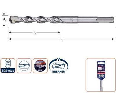 Rotec Sds-boor 550/600 12mm