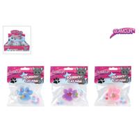 Glamour Squishy Kattenpootje met Glitters - thumbnail