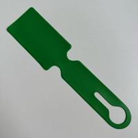 Kofferlabel 55x230mm groen 250 stuks - thumbnail