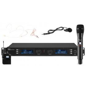 Power Dynamics PD632C dubbele draadloze microfoon combinatieset - thumbnail