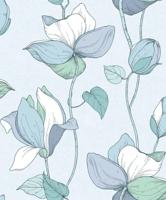 Marburg Flora Behang met grote bloemen - 47473 - thumbnail