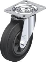 Blickle LE-VPP 125G Zwenkwiel Wieldiameter: 125 mm Draagvermogen (max.): 100 kg 1 stuk(s) - thumbnail