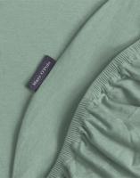 Marc O'Polo Premium Organic Jersey Hoeslaken Lichtgroen - thumbnail