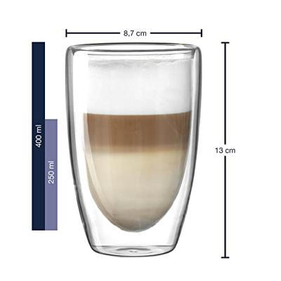 Leonardo Dubbelwandige Glazen Duo 400 ml - 2 stuks Leonardo Dubbelwandige Glazen Duo 400 ml - 2 stuks