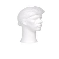 Haarnet cmt clip non-woven l 53cm pp wit | 10 stuks - thumbnail
