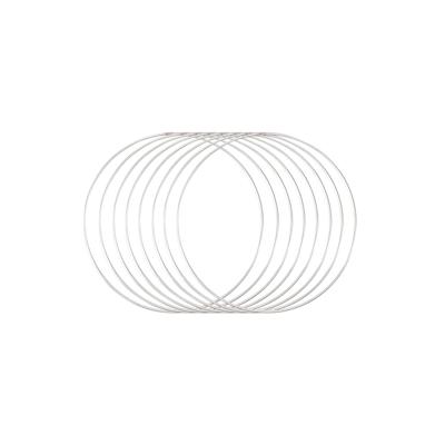 Vaessen Creative • metalen ringen set ø20cm 3mm zilver 8x