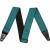 Fender Houndstooth Strap Teal gitaarband zwart-blauw - thumbnail