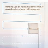 DREAME C1 - Robot voor het reinigen van ramen - Betrouwbare bescherming en veiligheid - CornerClean-technologie - Grondige natte reiniging - thumbnail